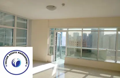 شقة - غرفة نوم - 2 حمامات للايجار في 3 برج منازل - الممزر - الشارقة - الشارقة