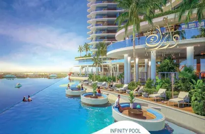 Pool image for: Apartment - 1 Bedroom - 2 Bathrooms for sale in Oceanz by Danube - Maritime City - Dubai, Image 1