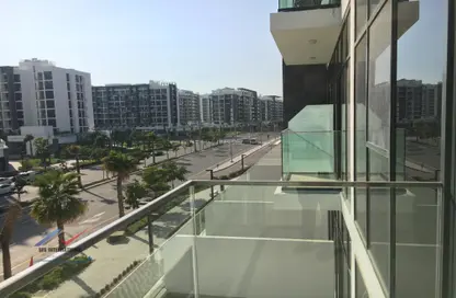 Balcony image for: Apartment - 1 Bedroom - 1 Bathroom for rent in AZIZI Riviera 32 - Meydan One - Meydan - Dubai, Image 1
