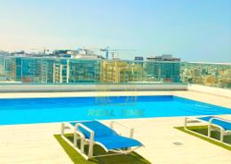 Pool image for: Apartment - 1 bedroom - 1 bathroom for rent in La Cascade - Jumeirah Garden City - Al Satwa - Dubai, Image 1