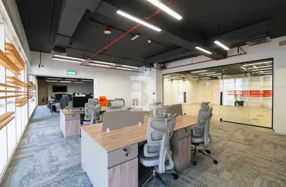 Office Space - Studio - 1 Bathroom for rent in The Exchange - Business Bay - Dubai