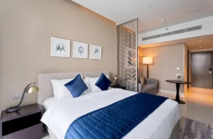 Apartment - Studio - 1 Bathroom for rent in PRIVE BY DAMAC (B) - DAMAC Maison Privé - Business Bay - Dubai