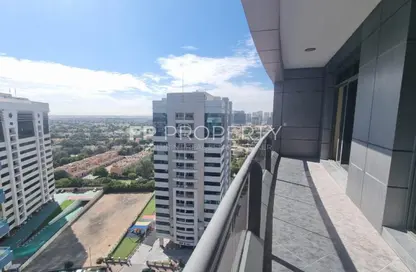 Apartment - 1 Bedroom - 2 Bathrooms for rent in Hamza Tower - Dubai Sports City - Dubai