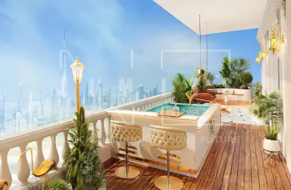 بنتهاوس - 3 غرف نوم - 4 حمامات للبيع في فينسيتور أكوا ديمور - حديقة دبي العلميه - دبي