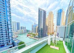 Penthouse - 3 bedrooms - 5 bathrooms for rent in The Waves Tower B - The Waves - Dubai Marina - Dubai
