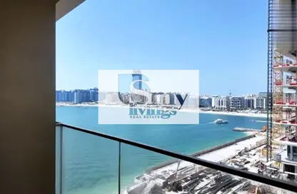 شقة - غرفة نوم - 1 حمام للايجار في جراند بلو تاور 1 - إعمار بيتشفرونت - دبي هاربور - دبي