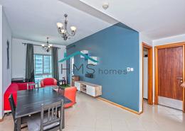 Living / Dining Room image for: Apartment - 1 bedroom - 1 bathroom for rent in Marina Diamond 2 - Marina Diamonds - Dubai Marina - Dubai, Image 1