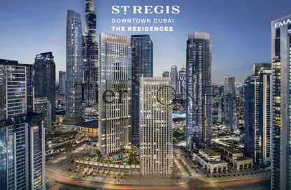 Townhouse - 4 Bedrooms - 5 Bathrooms for sale in St Regis The Residences - Burj Khalifa Area - Downtown Dubai - Dubai