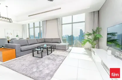 Living Room image for: Apartment - 3 Bedrooms - 4 Bathrooms for rent in Mada Residences by ARTAR - Downtown Dubai - Dubai, Image 1