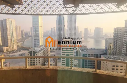 Apartment - 3 Bedrooms - 3 Bathrooms for sale in Al Ghanem Business Center - Al Majaz 3 - Al Majaz - Sharjah