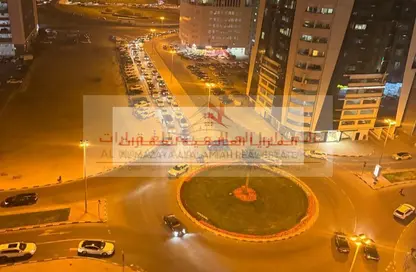 شقة - غرفة نوم - 1 حمام للايجار في برج النور - المجاز 3 - المجاز - الشارقة