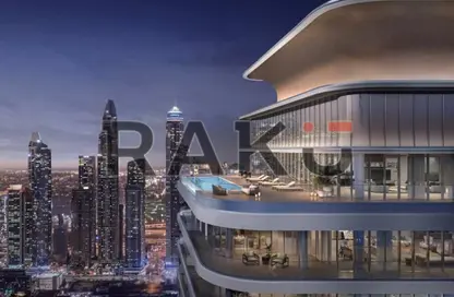 Apartment - 3 Bedrooms - 4 Bathrooms for sale in Seapoint - EMAAR Beachfront - Dubai Harbour - Dubai