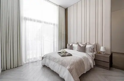 Room / Bedroom image for: Apartment - 1 Bedroom - 2 Bathrooms for sale in Laya Heights - Dubai Studio City - Dubai, Image 1