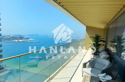 Apartment - 2 Bedrooms - 2 Bathrooms for rent in Grand Bleu Tower 1 - EMAAR Beachfront - Dubai Harbour - Dubai