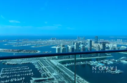 Apartment - 3 Bedrooms - 4 Bathrooms for rent in Damac Heights - Dubai Marina - Dubai