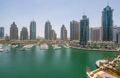 شقة - غرفة نوم - 2 حمامات للايجار في مارينا تيراس - دبي مارينا - دبي