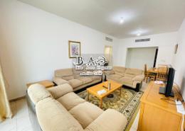 Living Room image for: Apartment - 1 bedroom - 1 bathroom for rent in Al Otaiba Tower - Electra Street - Abu Dhabi, Image 1