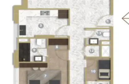 Apartment - 2 Bedrooms - 4 Bathrooms for rent in Avenue Residence 5 - Avenue Residence - Al Furjan - Dubai