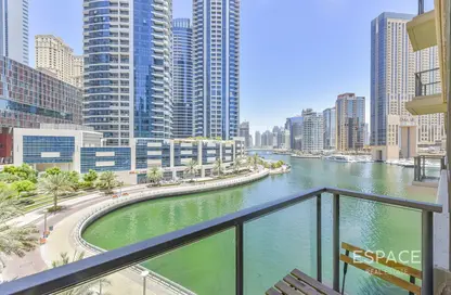 Apartment - 1 Bedroom - 1 Bathroom for rent in Marina Quays North - Marina Quays - Dubai Marina - Dubai