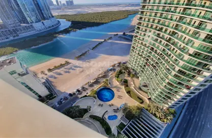 Apartment - 1 Bedroom - 2 Bathrooms for sale in Beach Towers - Shams Abu Dhabi - Al Reem Island - Abu Dhabi