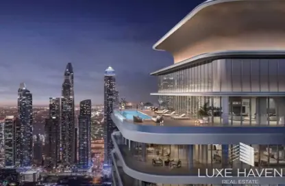 Apartment - 3 Bedrooms - 4 Bathrooms for sale in Seapoint - EMAAR Beachfront - Dubai Harbour - Dubai