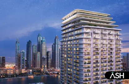 Apartment - 1 Bedroom - 1 Bathroom for sale in Beachgate by Address - EMAAR Beachfront - Dubai Harbour - Dubai