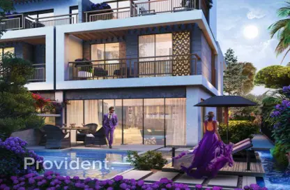 Townhouse - 4 Bedrooms - 4 Bathrooms for sale in Violet - Damac Hills 2 - Dubai