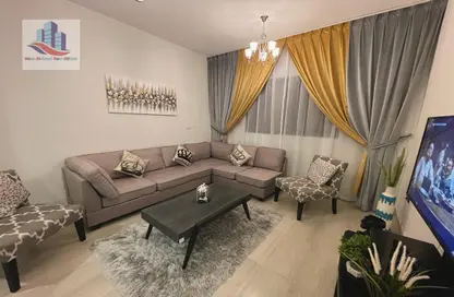 Living Room image for: Apartment - 1 Bedroom - 1 Bathroom for rent in Al Taawun - Sharjah, Image 1