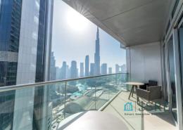 صورةشرفة لـ: شقة - 2 غرف نوم - 3 حمامات للكراء في العنوان رزيدنس فاونتن فيوز 1 - العنوان رزيدنس فاونتن فيوز - دبي وسط المدينة - دبي, صورة 1