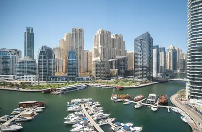 Apartment - 1 Bedroom - 2 Bathrooms for rent in Marina Star - Dubai Marina - Dubai