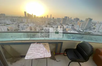 Apartment - 3 Bedrooms - 3 Bathrooms for rent in Falcon Tower 6 - Falcon Towers - Ajman Downtown - Ajman