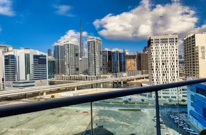 Apartment - Studio - 1 Bathroom for rent in Safeer Tower 2 - Safeer Towers - Business Bay - Dubai