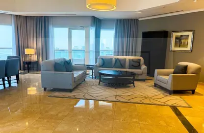Hotel  and  Hotel Apartment - 3 Bedrooms - 5 Bathrooms for rent in Marriott Harbour Hotel and Suites - Dubai Marina - Dubai