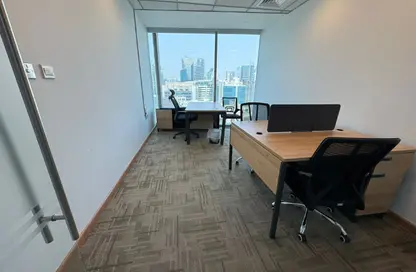Business Centre - Studio - 2 Bathrooms for rent in The Binary Tower - Business Bay - Dubai