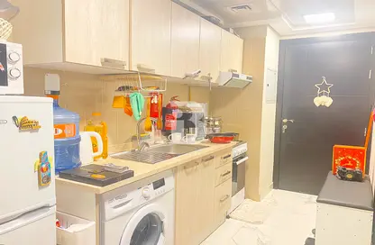 Kitchen image for: Apartment - 1 Bathroom for sale in MAG 510 - Mag 5 Boulevard - Dubai South (Dubai World Central) - Dubai, Image 1