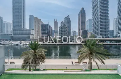 Apartment - 3 Bedrooms - 4 Bathrooms for rent in Marina Wharf 2 - Marina Wharf - Dubai Marina - Dubai