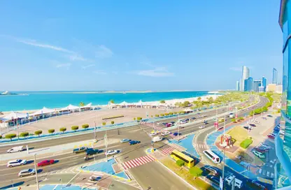 Duplex - 3 Bedrooms - 4 Bathrooms for rent in Bel Ghailam Tower - Corniche Road - Abu Dhabi
