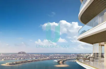 Apartment - 1 Bedroom - 1 Bathroom for sale in Seapoint Tower 1 - Seapoint - EMAAR Beachfront - Dubai Harbour - Dubai