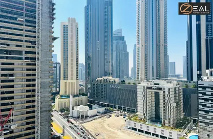 النزل و الشقق الفندقية - غرفة نوم - 2 حمامات للايجار في برج أبر كريست - دبي وسط المدينة - دبي