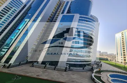 شقة - غرفة نوم - 2 حمامات للايجار في أورينت تاور 1 - أورينت تاور - البستان - عجمان