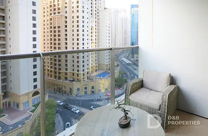 Apartment - Studio - 1 Bathroom for rent in Sparkle Tower 2 - Sparkle Towers - Dubai Marina - Dubai