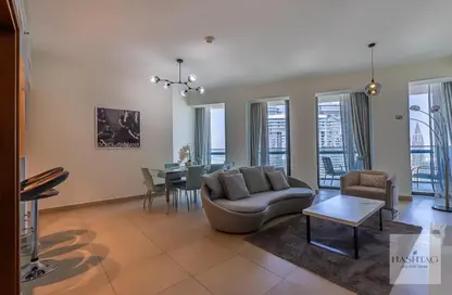 Apartment - 2 Bedrooms - 2 Bathrooms for rent in Burj Vista - Downtown Dubai - Dubai