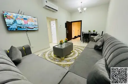 Apartment - 2 Bedrooms - 2 Bathrooms for rent in Corniche Tower - Ajman Corniche Road - Ajman