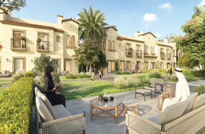 Townhouse - 2 Bedrooms - 3 Bathrooms for rent in Bloom Living - Zayed City (Khalifa City C) - Khalifa City - Abu Dhabi