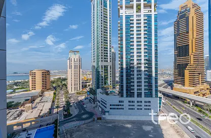 Apartment - 1 Bedroom - 2 Bathrooms for sale in Skyview Tower - Dubai Marina - Dubai