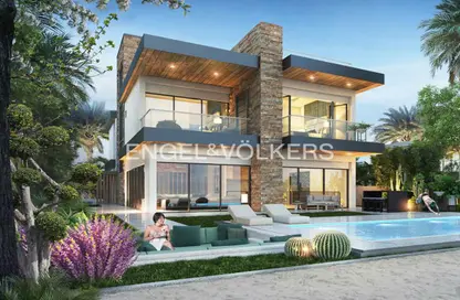 Villa - 5 Bedrooms - 5 Bathrooms for sale in Costa Brava 1 - Costa Brava at DAMAC Lagoons - Damac Lagoons - Dubai