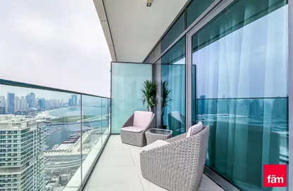 Apartment - 1 Bedroom - 1 Bathroom for sale in Beach Vista - EMAAR Beachfront - Dubai Harbour - Dubai