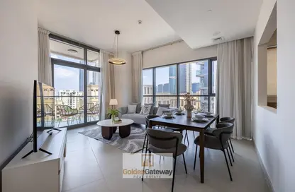 Living / Dining Room image for: Apartment - 2 Bedrooms - 3 Bathrooms for sale in Bellevue Tower 1 - Bellevue Towers - Downtown Dubai - Dubai, Image 1