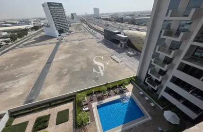 Apartment - Studio - 1 Bathroom for rent in Azizi Aura - Downtown Jebel Ali - Dubai