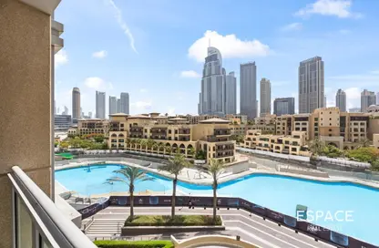 شقة - 2 غرف نوم - 2 حمامات للايجار في ذا ريزيدنس 6 - برج ريزيدنس - دبي وسط المدينة - دبي